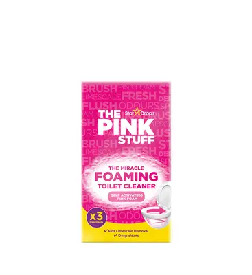 Засіб для унітазу The Pink Stuff. Порошок Foaming Toilet Cleaner 300г. pss019 фото
